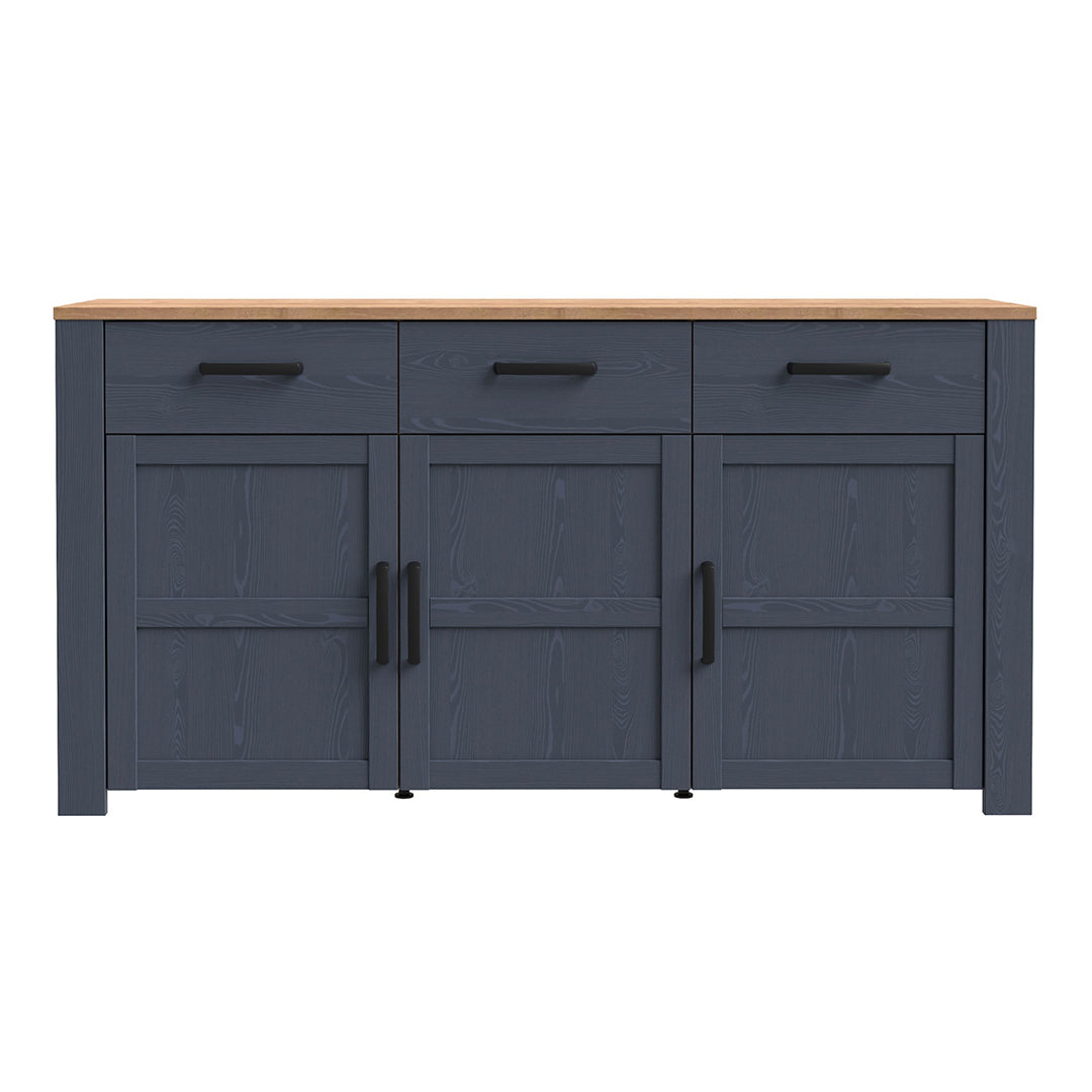 Wooden Sideboard With 3 Doors And 3 Drawers - Bohol