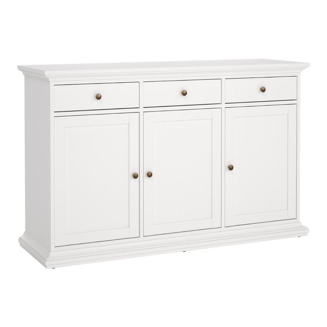 Wooden Sideboard With 3 Doors And 3 Drawers - Paris