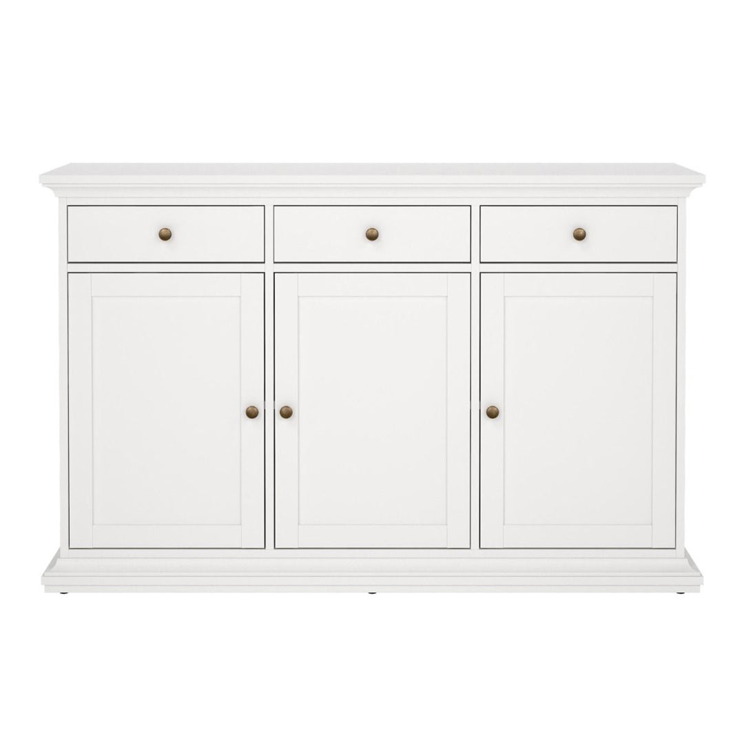 Wooden Sideboard With 3 Doors And 3 Drawers - Paris