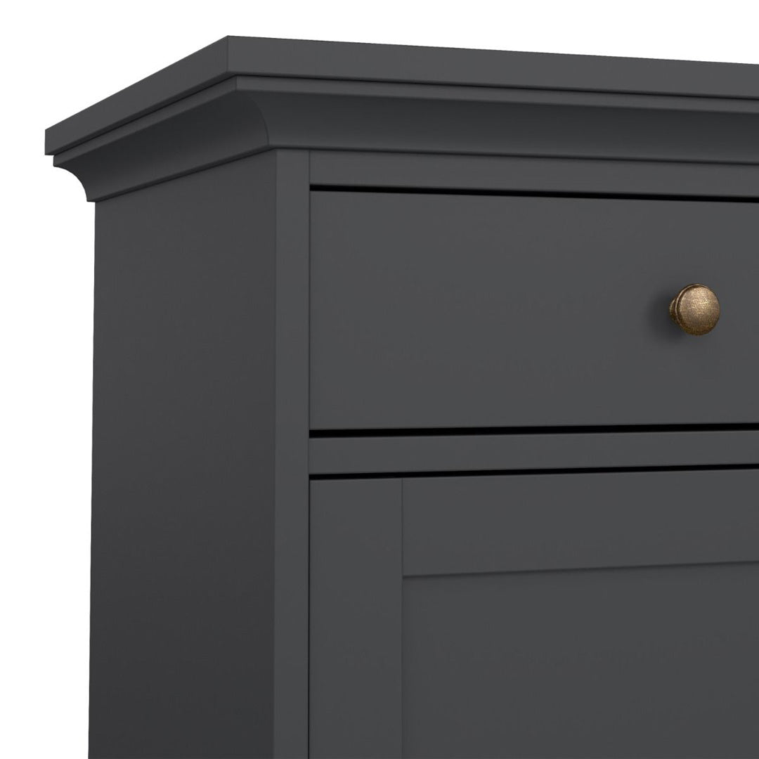 Wooden Sideboard With 3 Doors And 3 Drawers - Paris