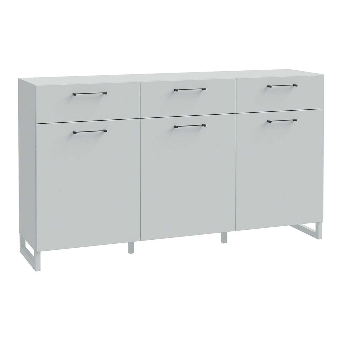 Wooden Sideboard With 3 Doors And 3 Drawers - Sali