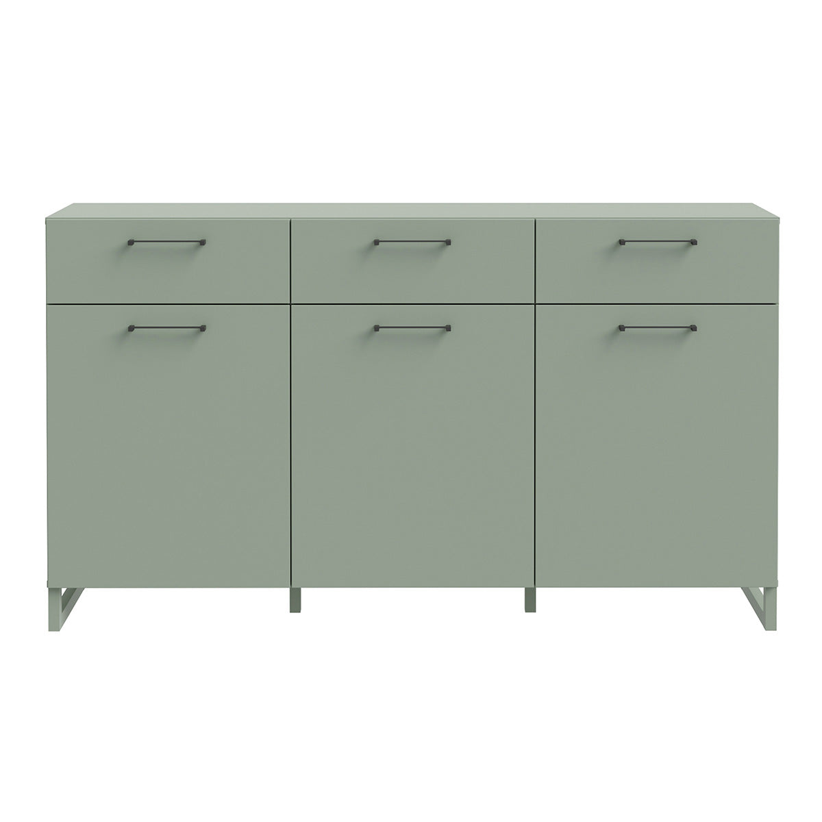 Wooden Sideboard With 3 Doors And 3 Drawers - Sali