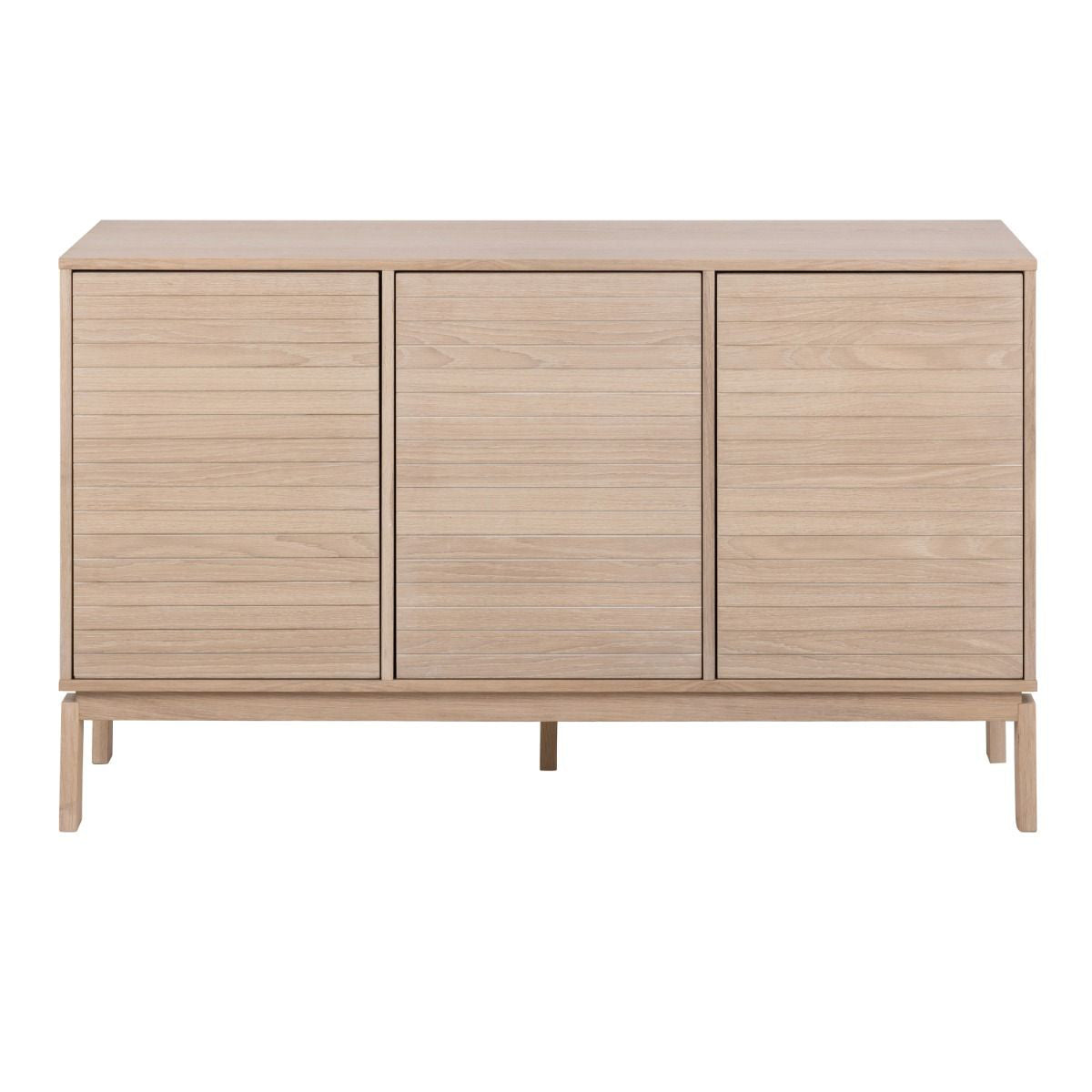 Wooden Sideboard With 3 Doors - Linley