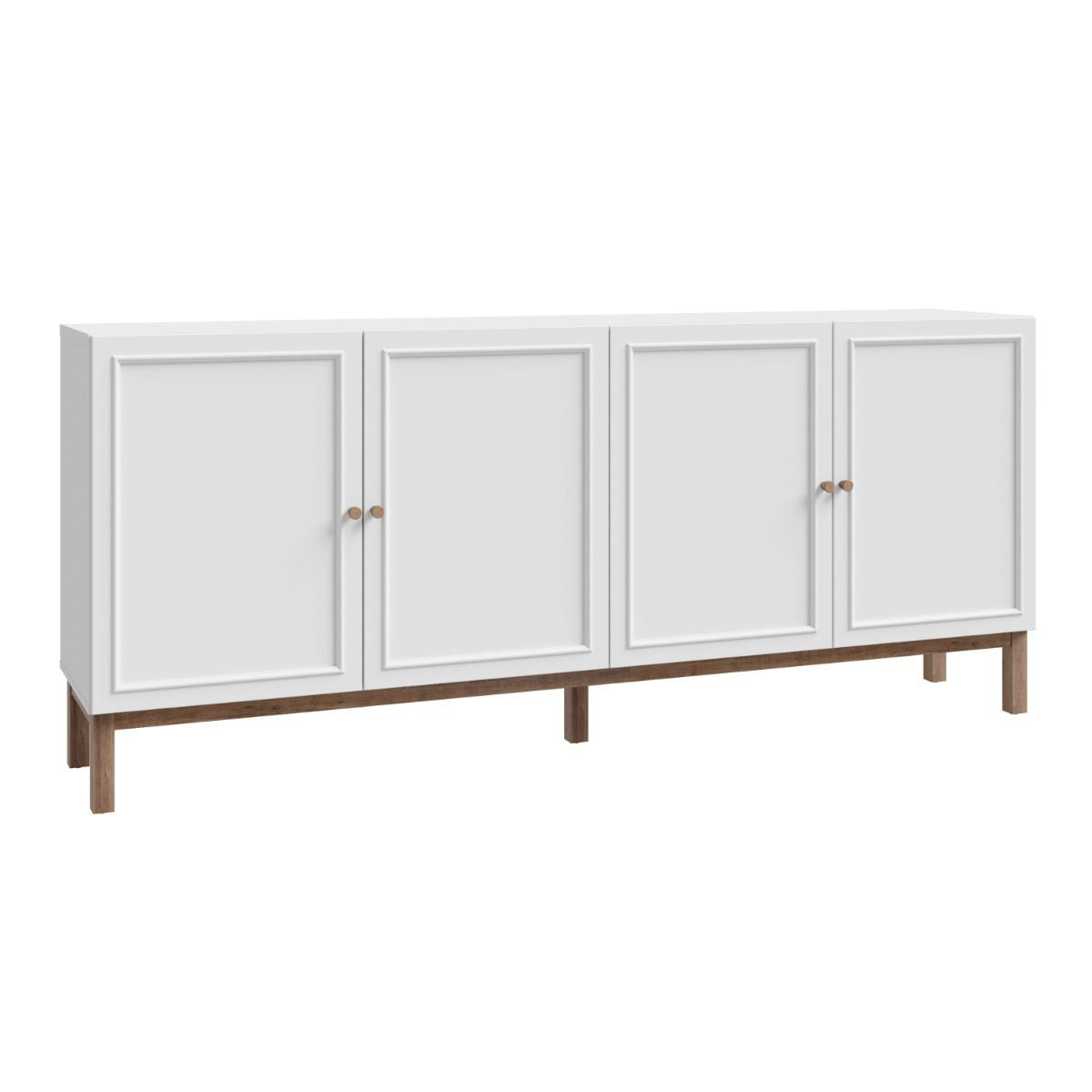 Wooden Sideboard With 4 Doors And 1 Drawer - Wensley