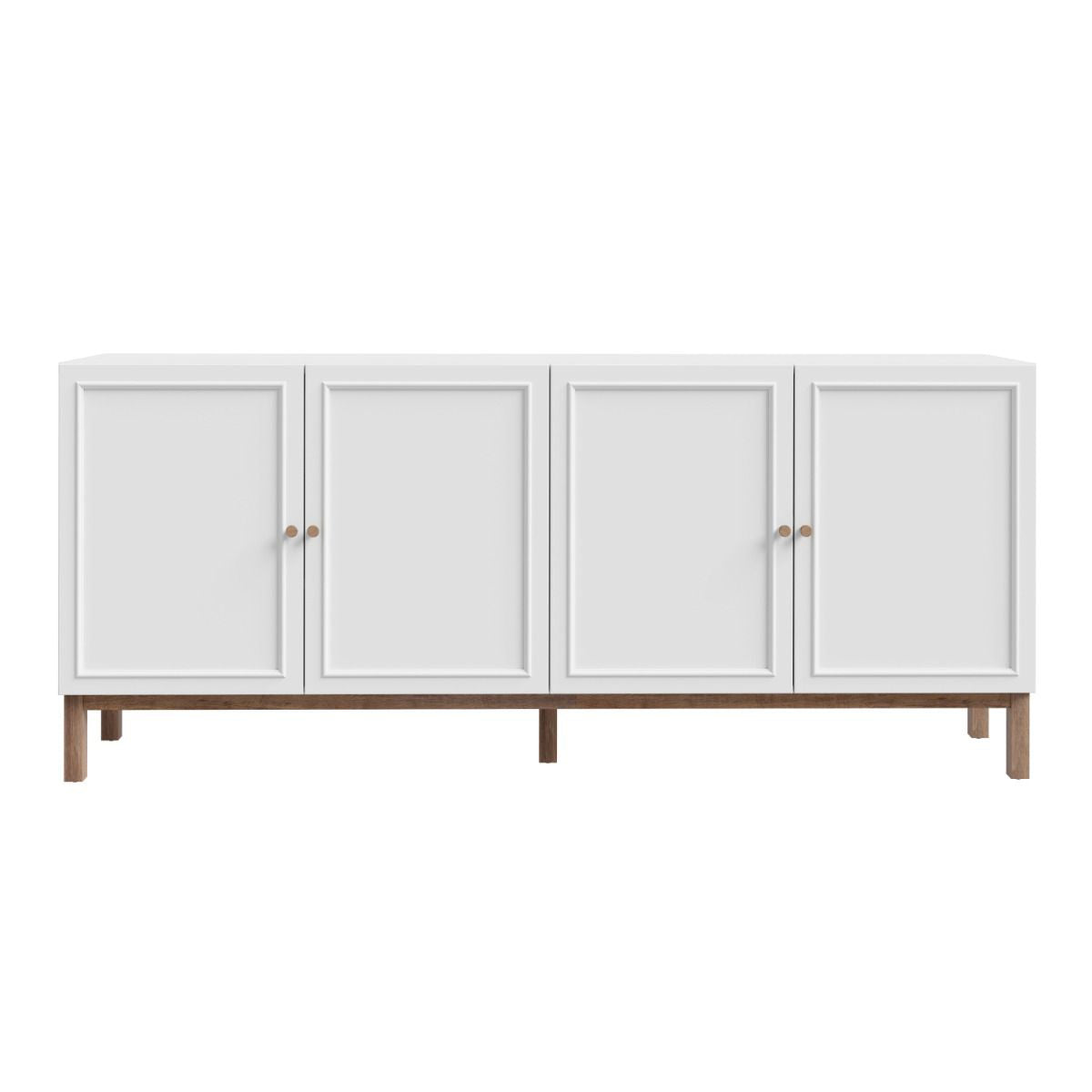 Wooden Sideboard With 4 Doors And 1 Drawer - Wensley