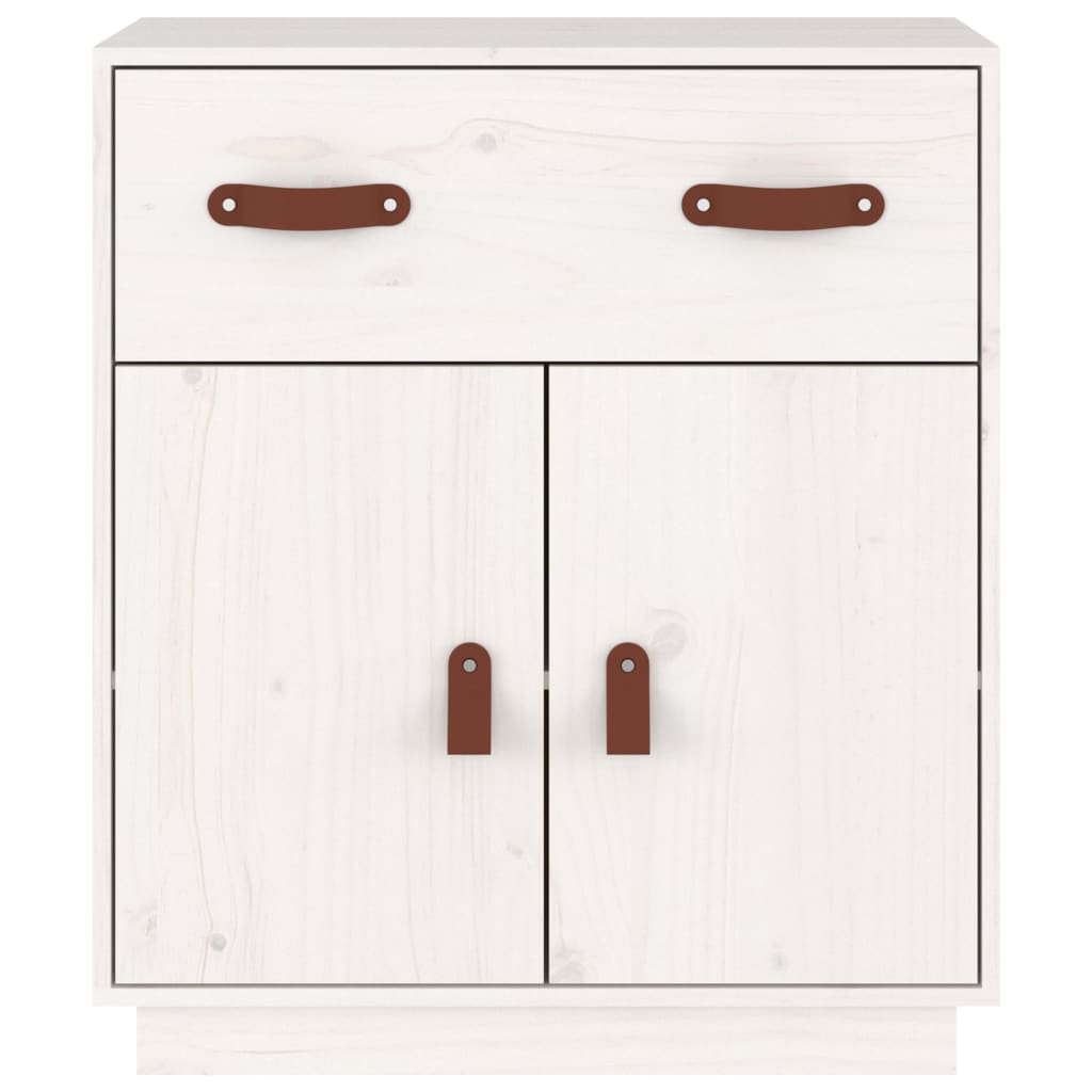 Wooden Sideboard 65.5cm Wide With 2 Doors 1 Drawer - Vantage Home