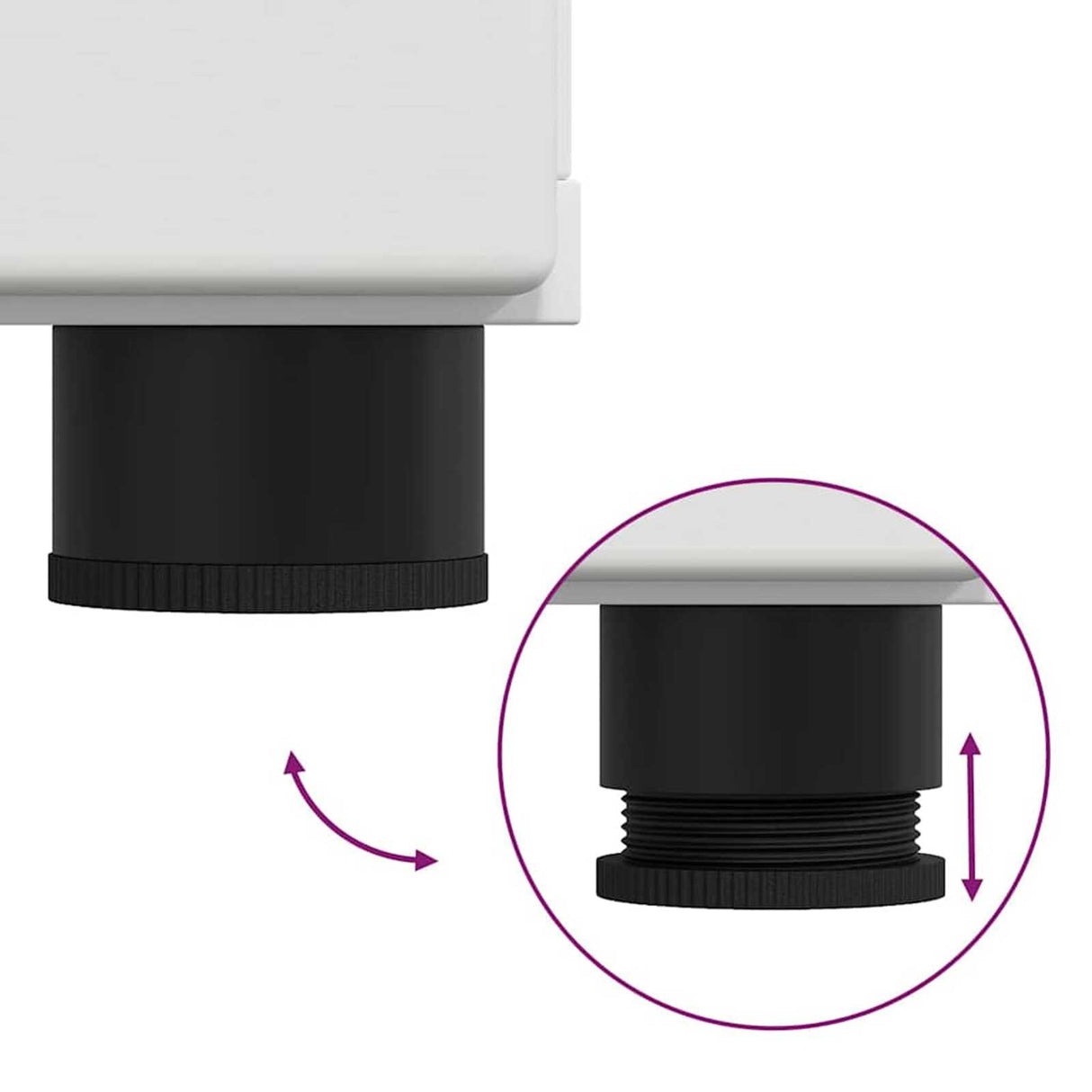 Wooden Sideboard 88.5cm Wide With 3 Doors And 2 Drawers - Vantage Home