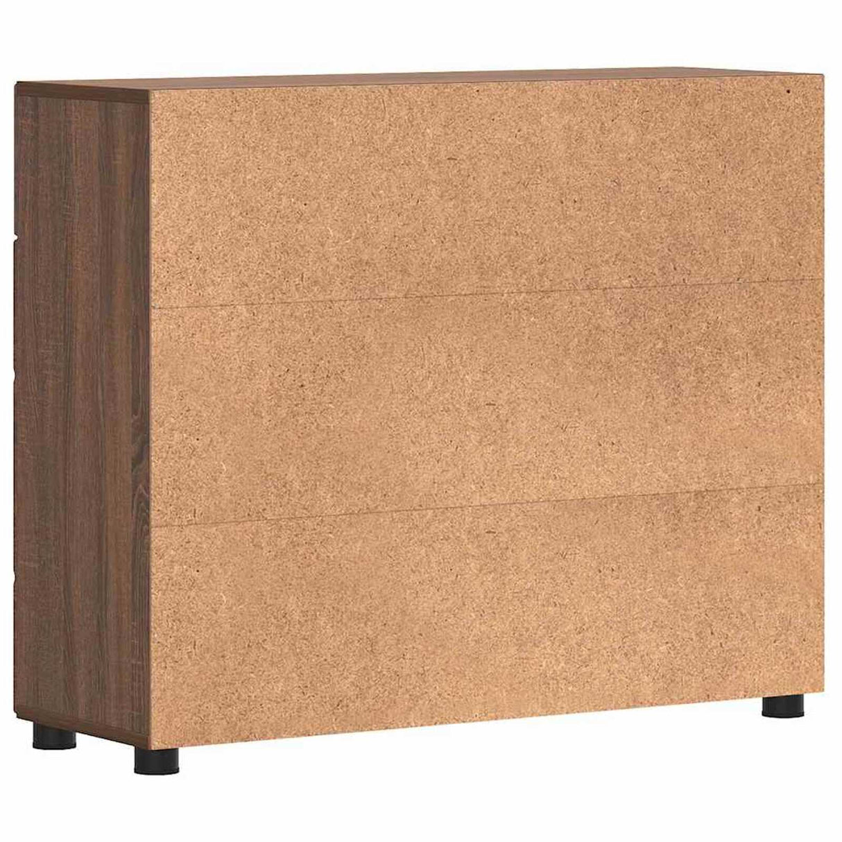 Wooden Sideboard 88.5cm Wide With 3 Doors And 2 Drawers - Vantage Home
