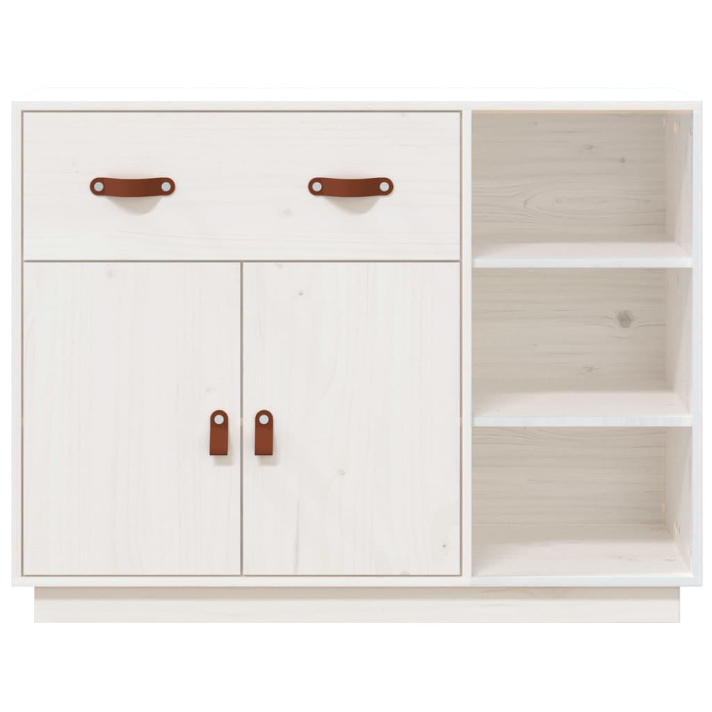 Wooden Sideboard 98.5cm Wide With 2 Doors 1 Drawer - Vantage Home