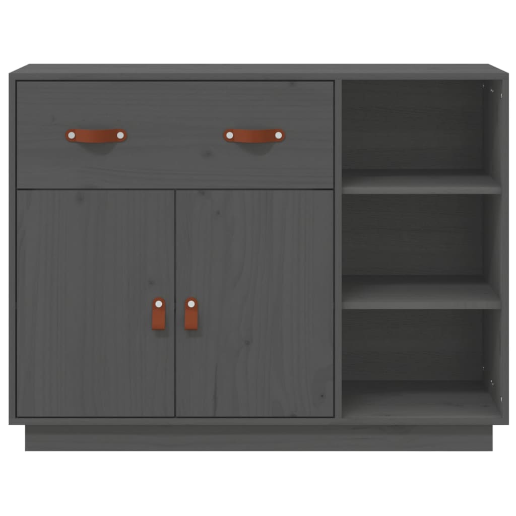 Wooden Sideboard 98.5cm Wide With 2 Doors 1 Drawer - Vantage Home