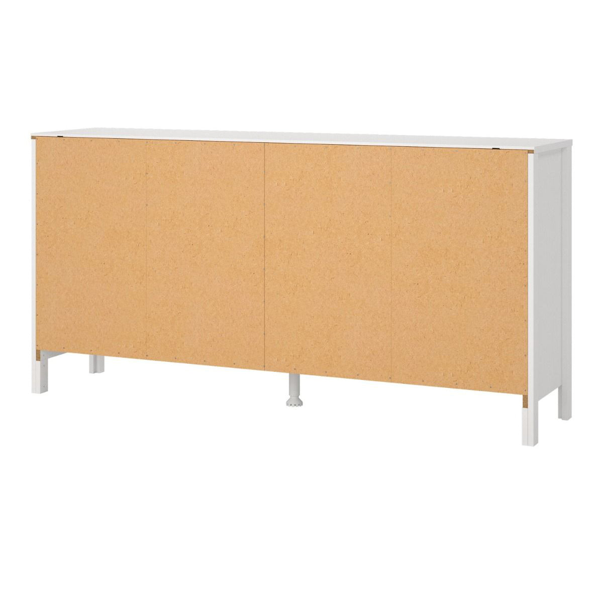 Wooden Sideboard Wide With 8 Drawers Double Dresser - Madrid