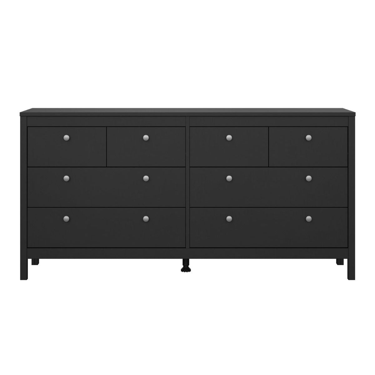 Wooden Sideboard Wide With 8 Drawers Double Dresser - Madrid