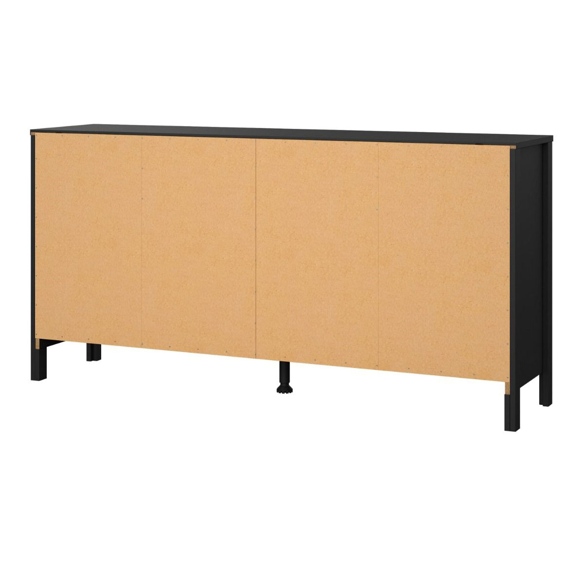 Wooden Sideboard Wide With 8 Drawers Double Dresser - Madrid