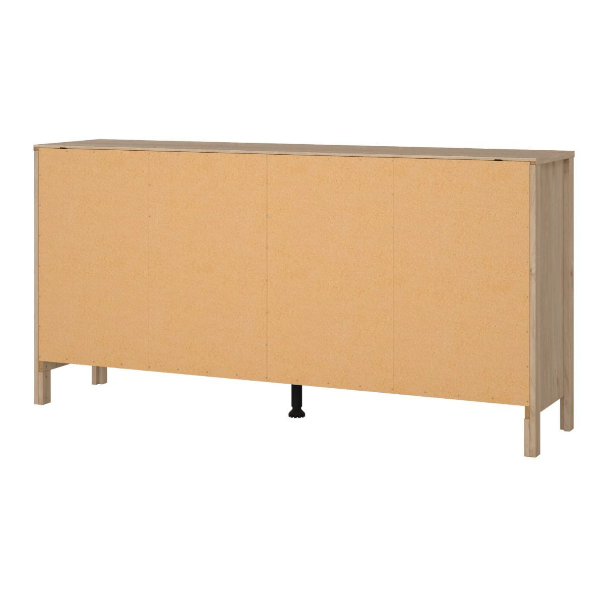 Wooden Sideboard Wide With 8 Drawers Double Dresser - Madrid