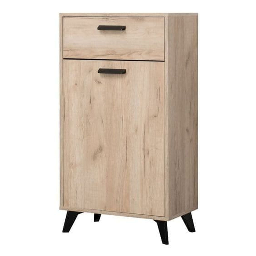 Wooden Sideboard With 1 Door And 1 Drawer - Kent