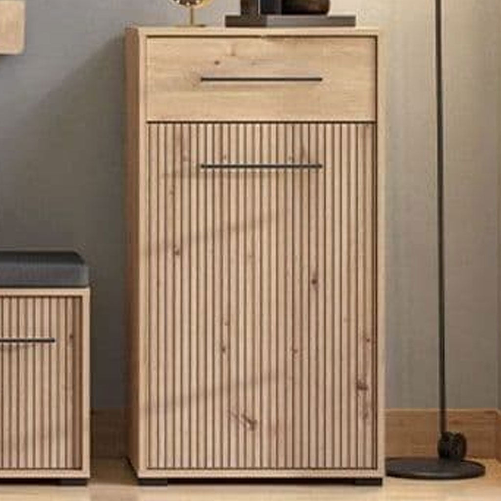 Wooden Sideboard With 1 Door And 1 Drawer - Lititz