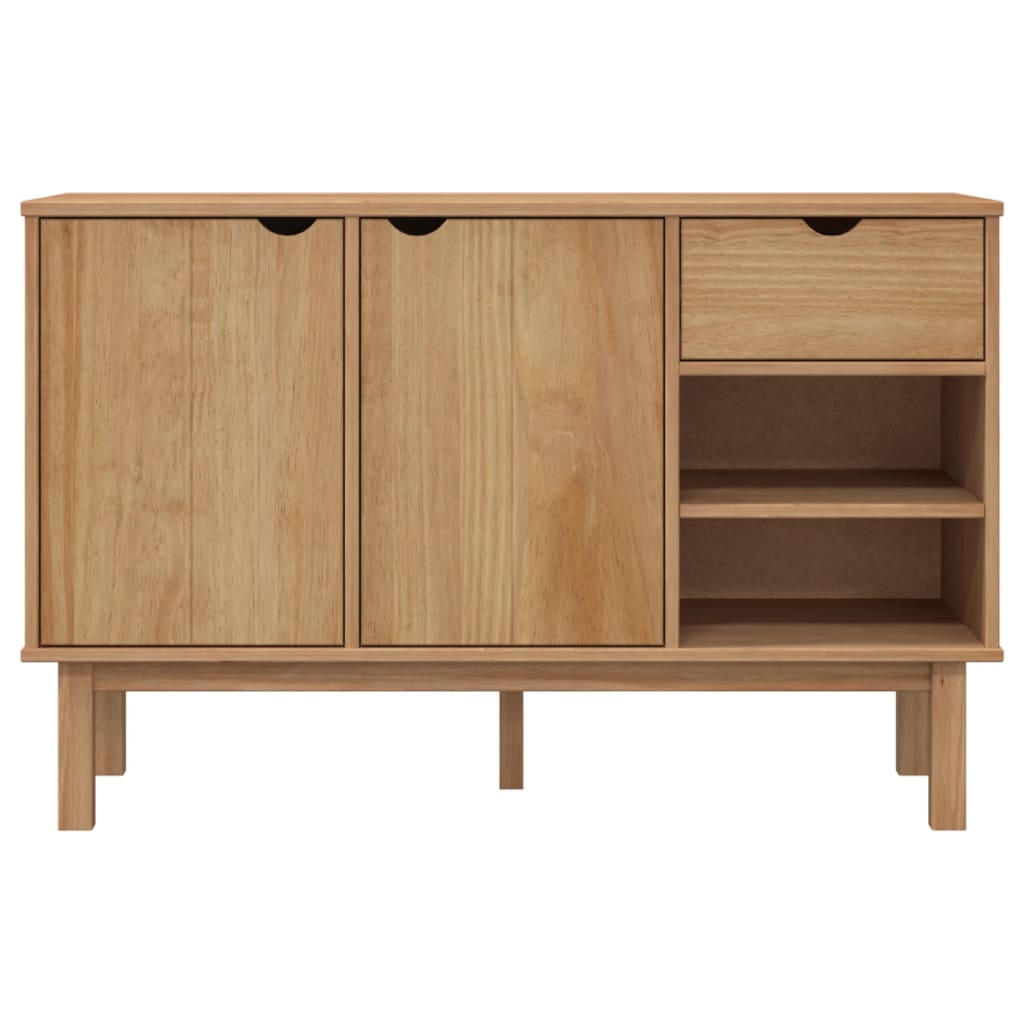 Wooden Sideboard With 2 Doors And 1 Drawer - Otta