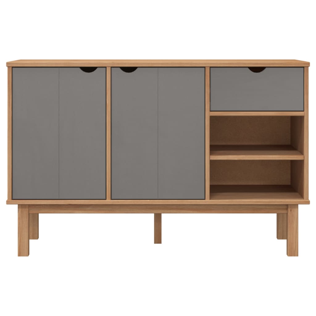 Wooden Sideboard With 2 Doors And 1 Drawer - Otta