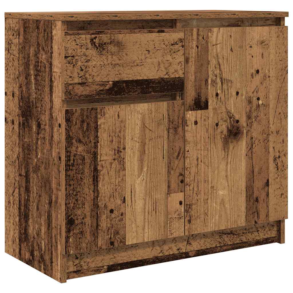 Wooden Sideboard With 2 Doors And 1 Drawer - Vantage Home