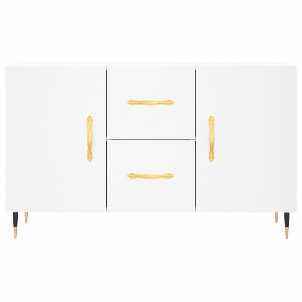 Wooden Sideboard With 2 Doors And 2 Drawers - Vantage Home