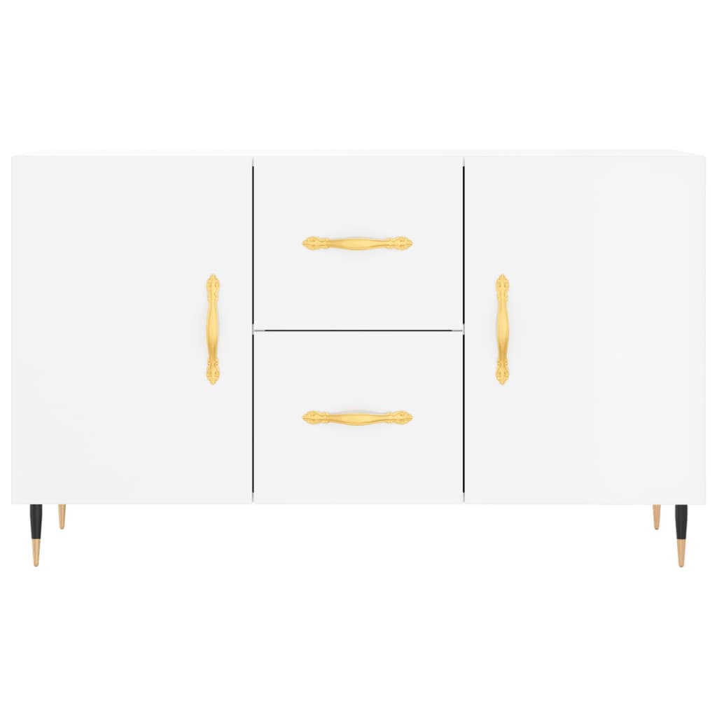 Wooden Sideboard With 2 Doors And 2 Drawers - Vantage Home