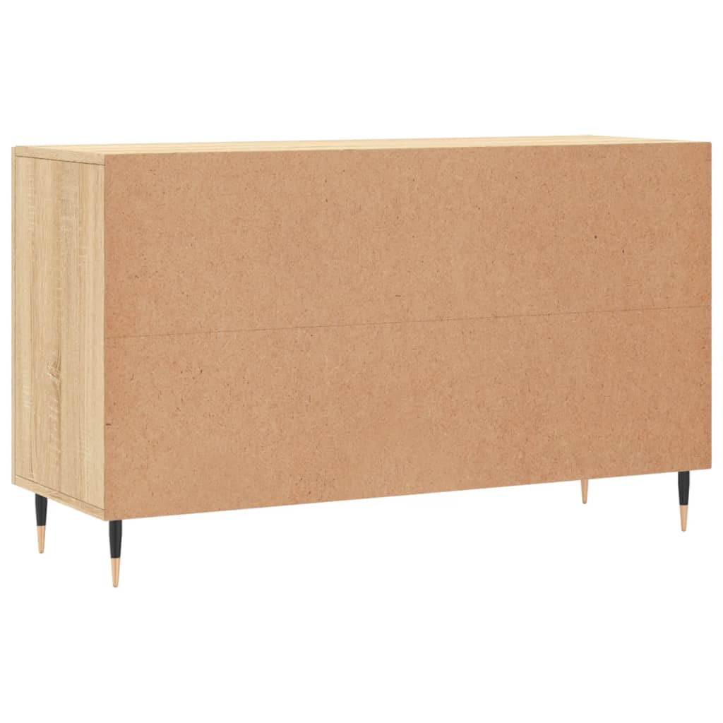 Wooden Sideboard With 2 Doors And 2 Drawers - Vantage Home
