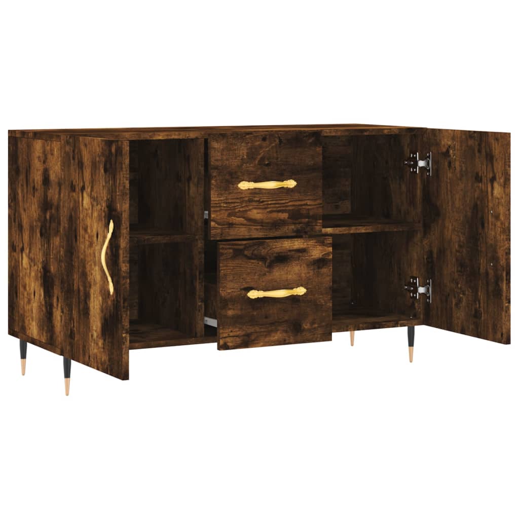 Wooden Sideboard With 2 Doors And 2 Drawers - Vantage Home
