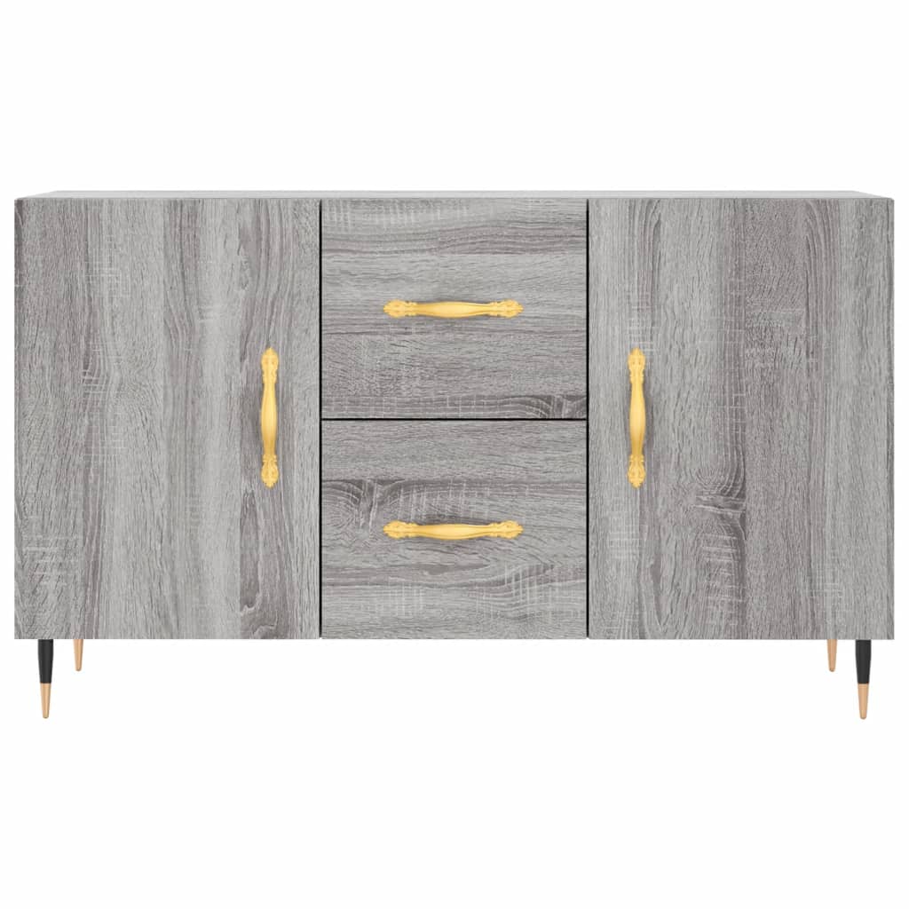 Wooden Sideboard With 2 Doors And 2 Drawers - Vantage Home