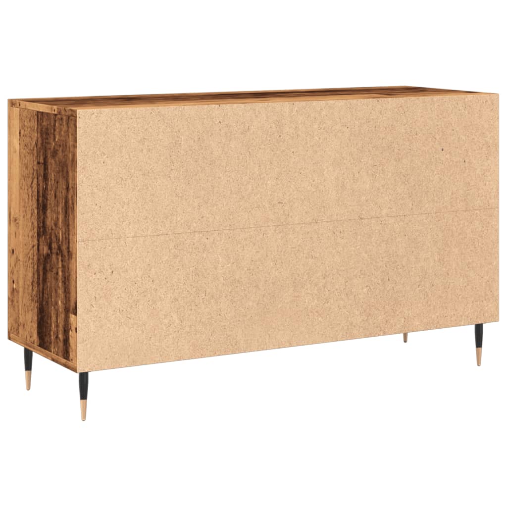 Wooden Sideboard With 2 Doors And 2 Drawers - Vantage Home