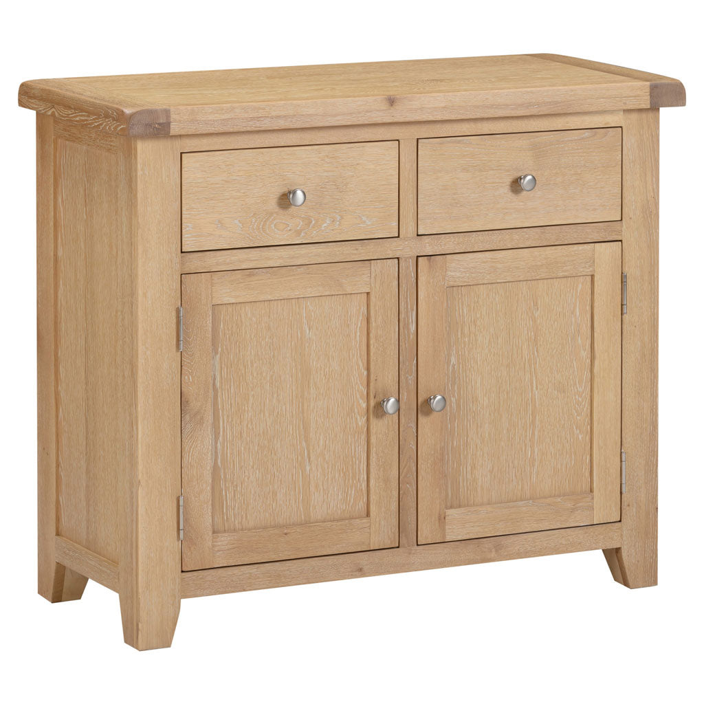 Wooden Sideboard With 2 Doors And 2 Drawers - Windsor
