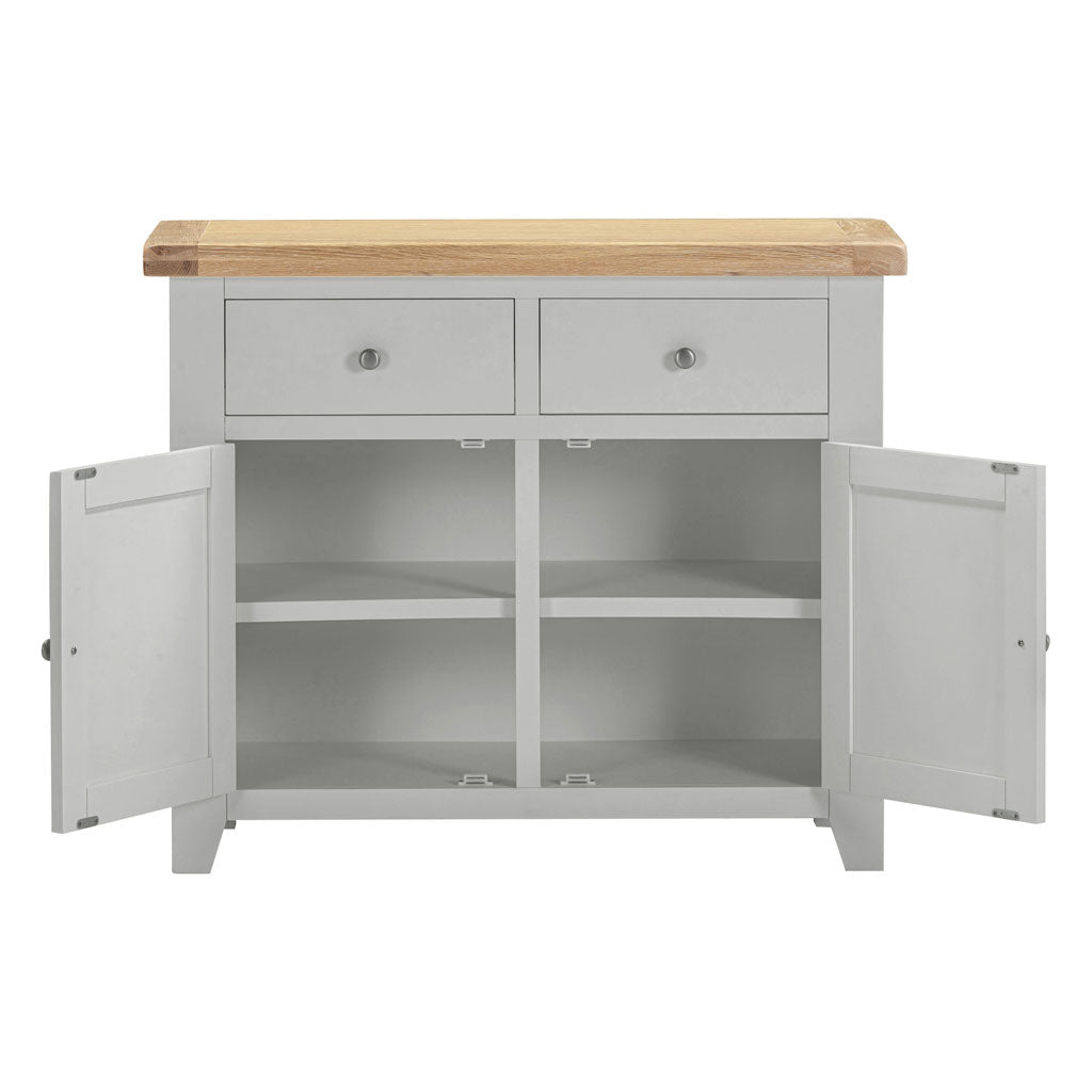 Wooden Sideboard With 2 Doors And 2 Drawers - Windsor