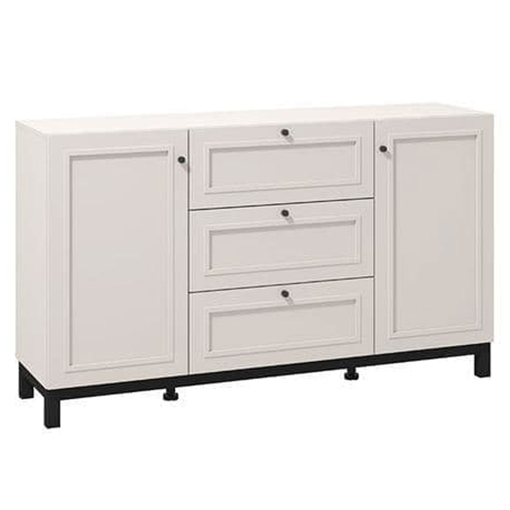 Wooden Sideboard With 2 Doors And 3 Drawers - Castaic