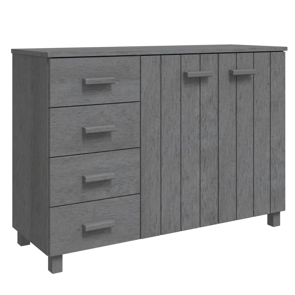 Wooden Sideboard With 2 Doors And 4 Drawers - Hamar