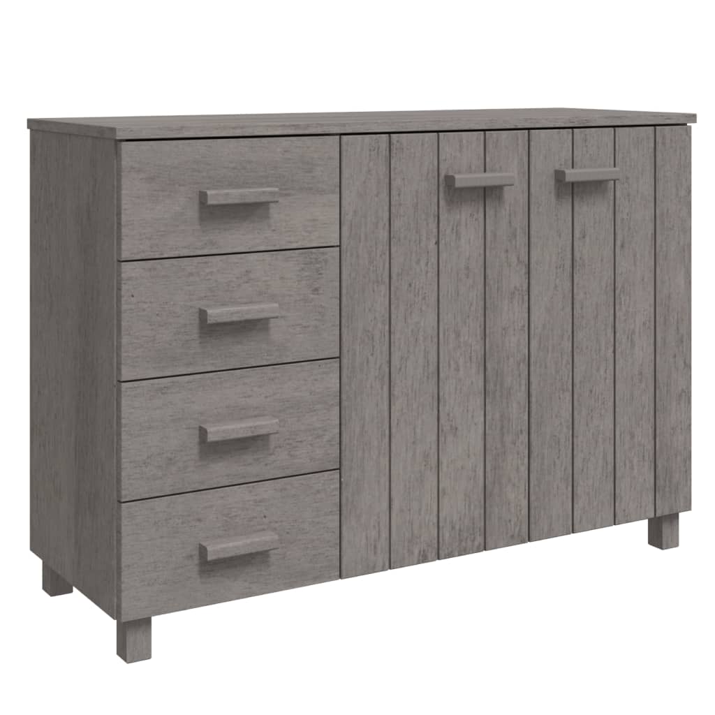 Wooden Sideboard With 2 Doors And 4 Drawers - Hamar