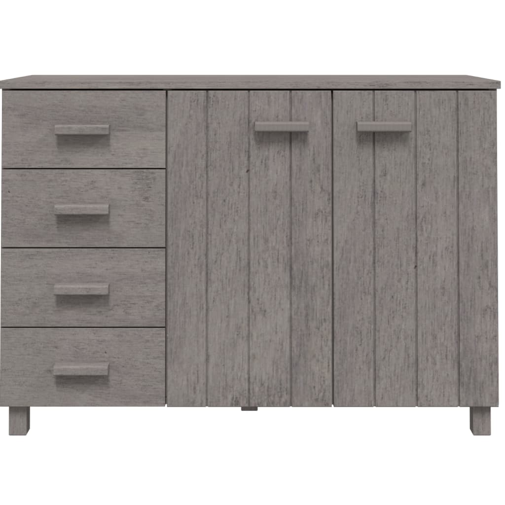 Wooden Sideboard With 2 Doors And 4 Drawers - Hamar