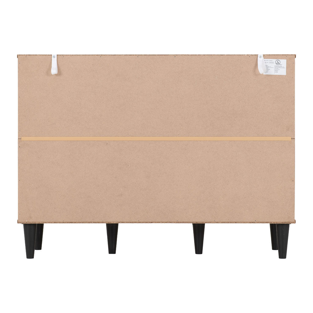 Wooden Sideboard With 3 Doors And 2 Drawers - Tessa