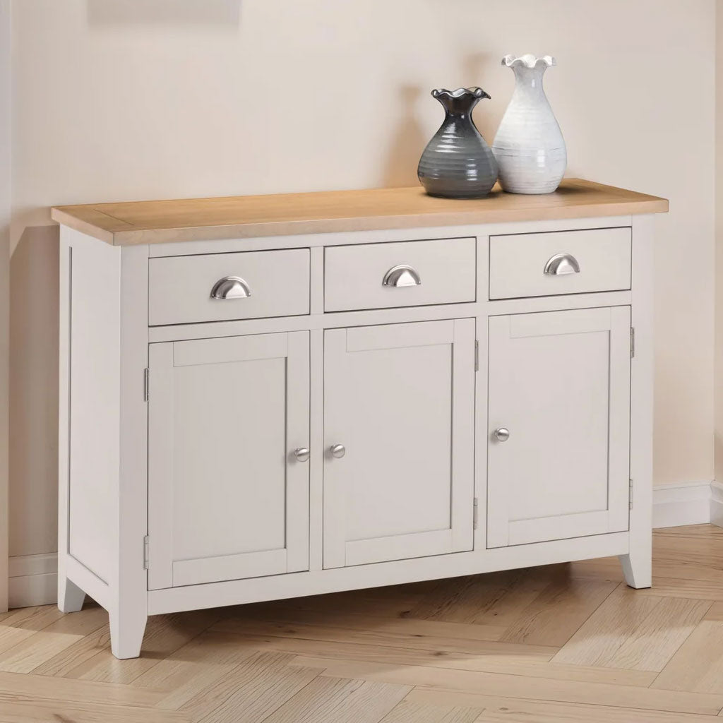 Wooden Sideboard With 3 Doors And 3 Drawers - Richmond