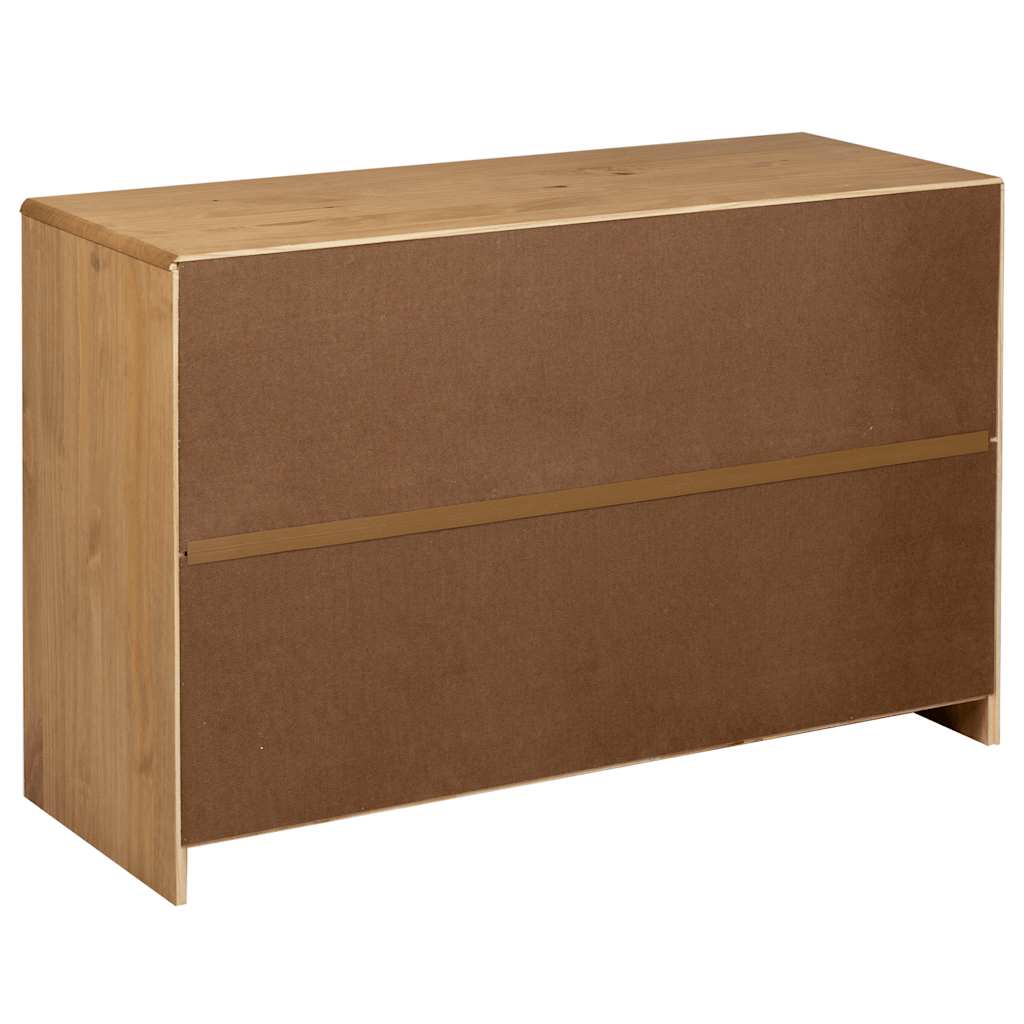 Wooden Sideboard With 3 Doors And 3 Drawers - Sauda