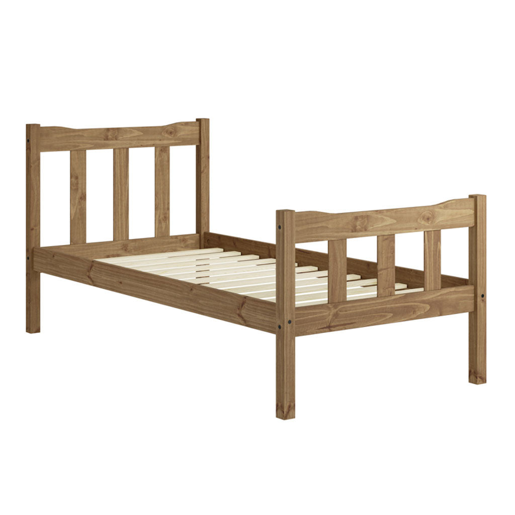 Wooden Single Bed - Havana