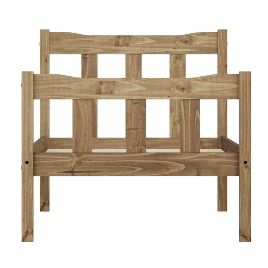 Wooden Single Bed - Havana