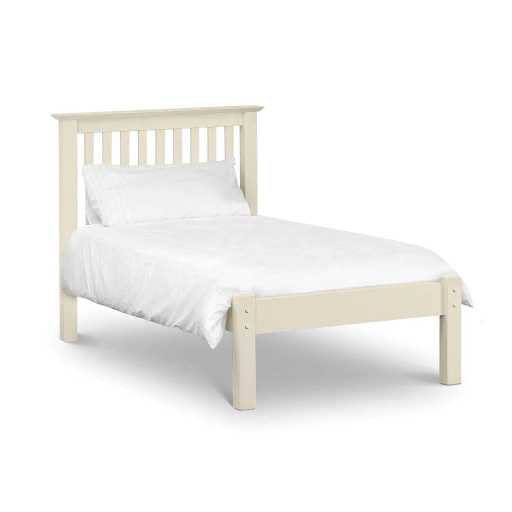 Wooden Single Bed Low Foot End - Barcelona