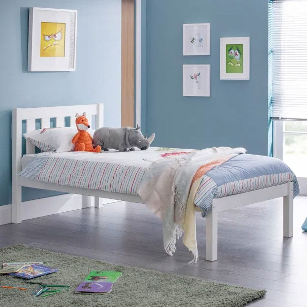 Wooden Single Bed - Luna