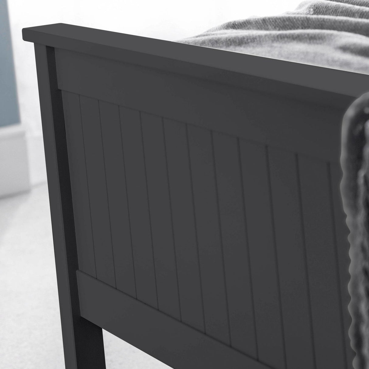 Wooden Single Bed - Maine