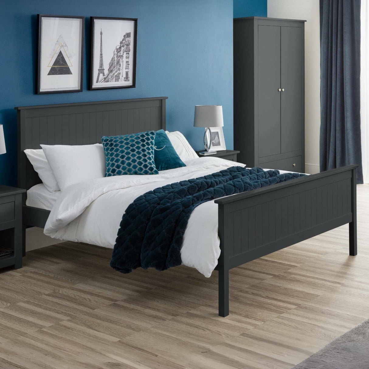 Wooden Single Bed - Maine
