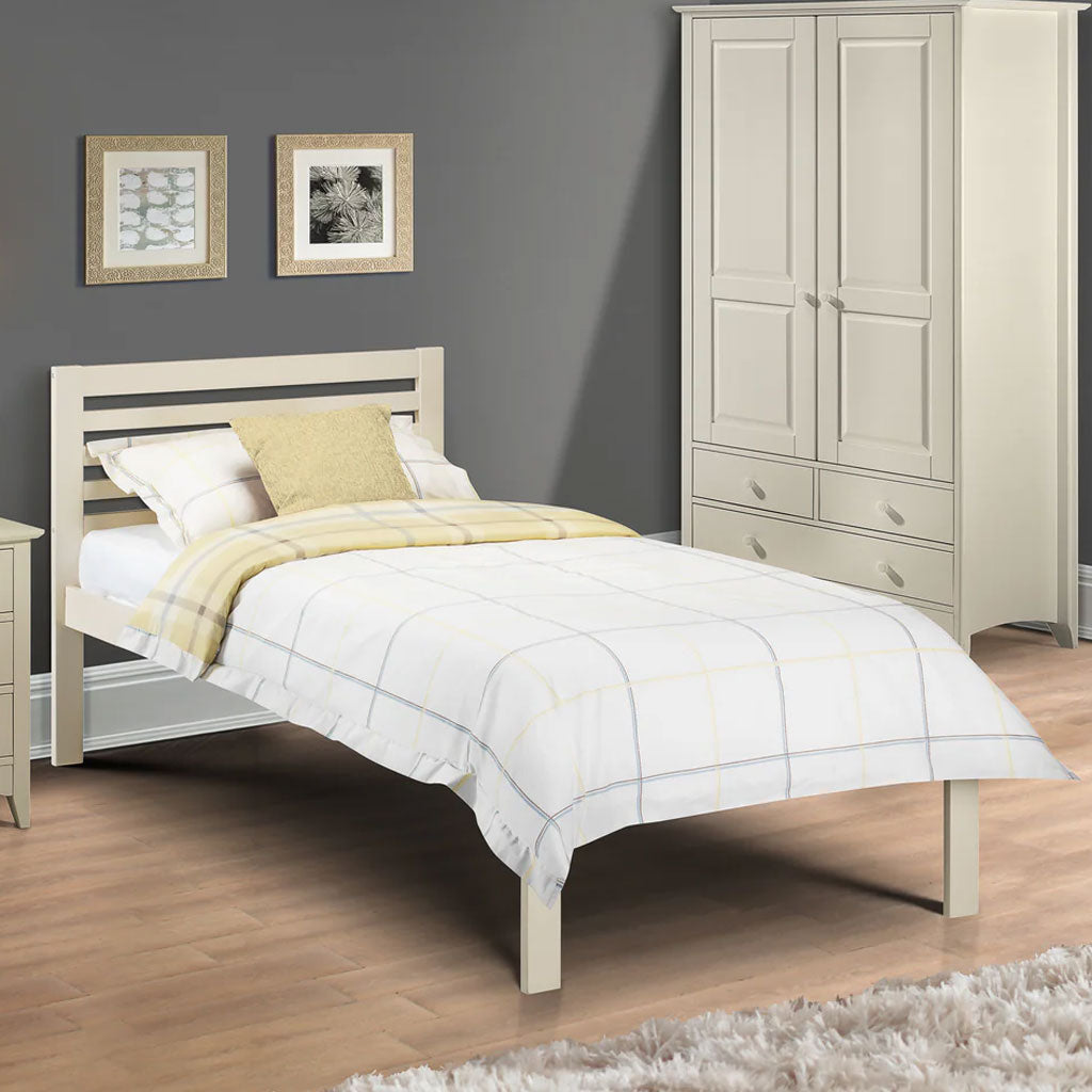 Wooden Single Bed - Slocum