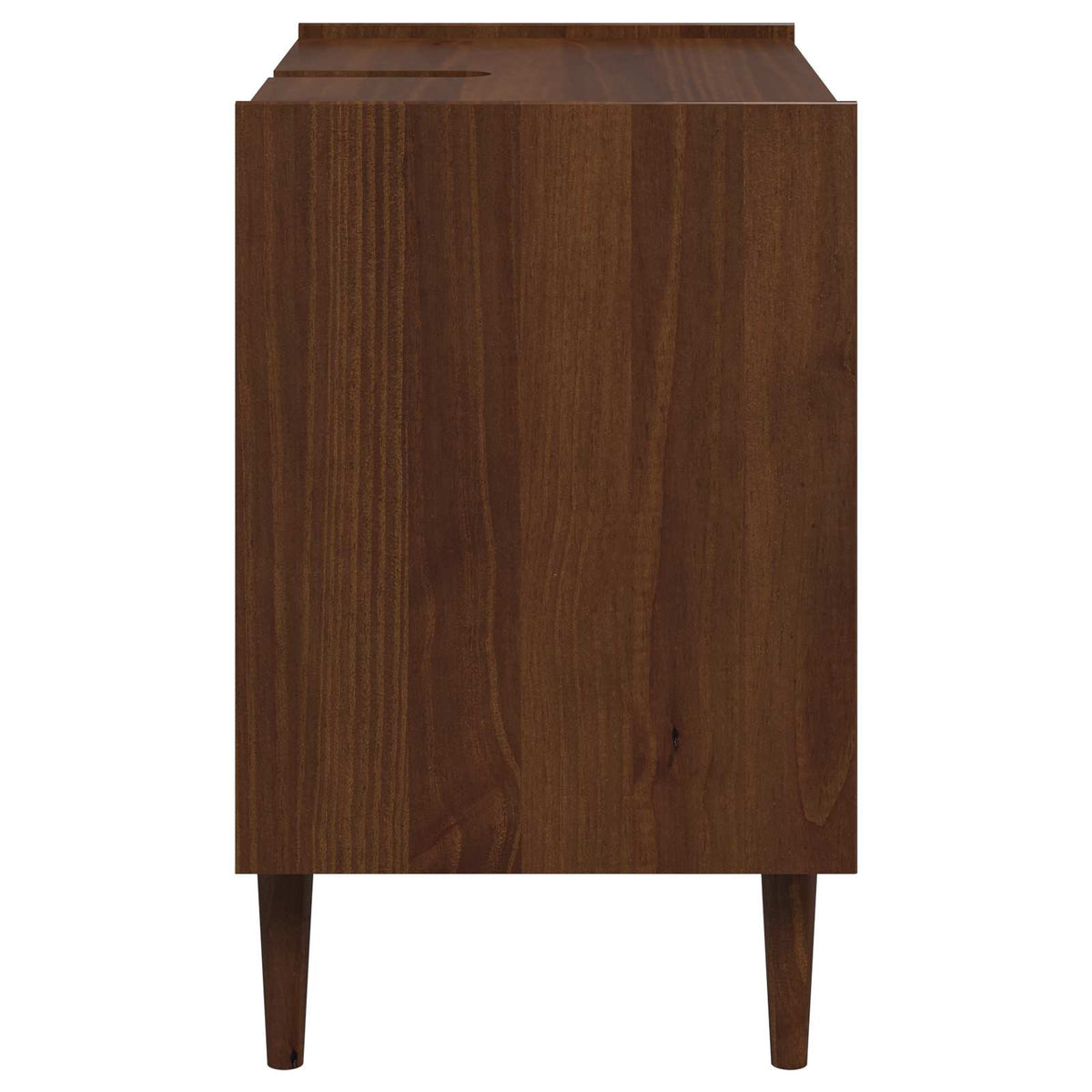 Wooden Sink Cabinet 75m Wide With 2 Sliding Doors - Bilbao