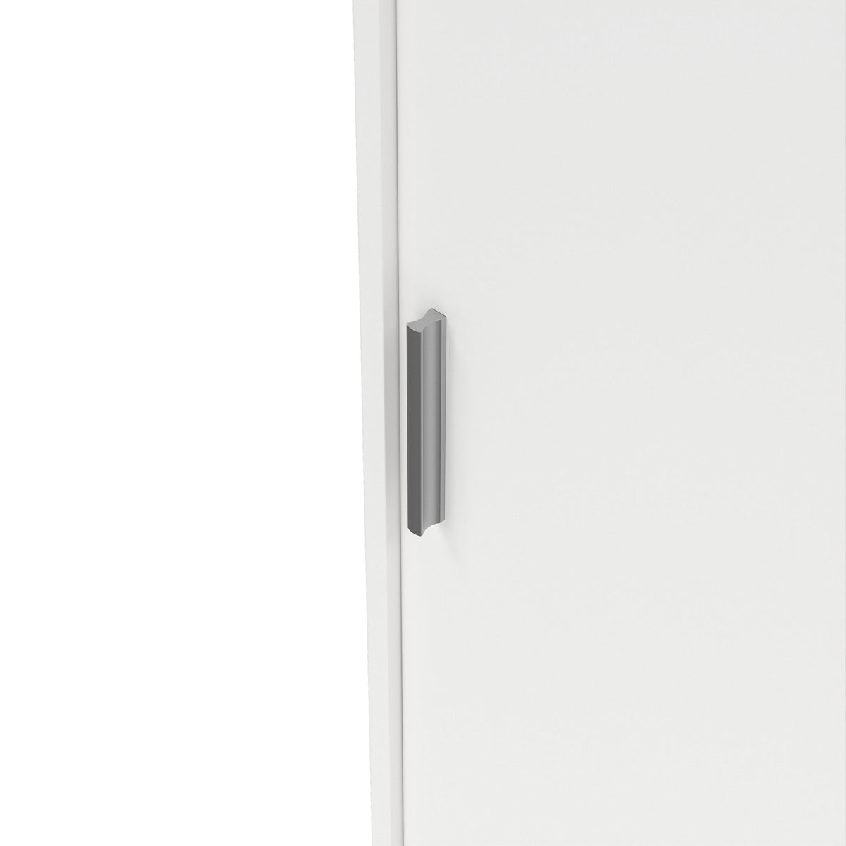 Wooden Sliding Wardrobe With 3 Doors And 3 Drawers - Naia