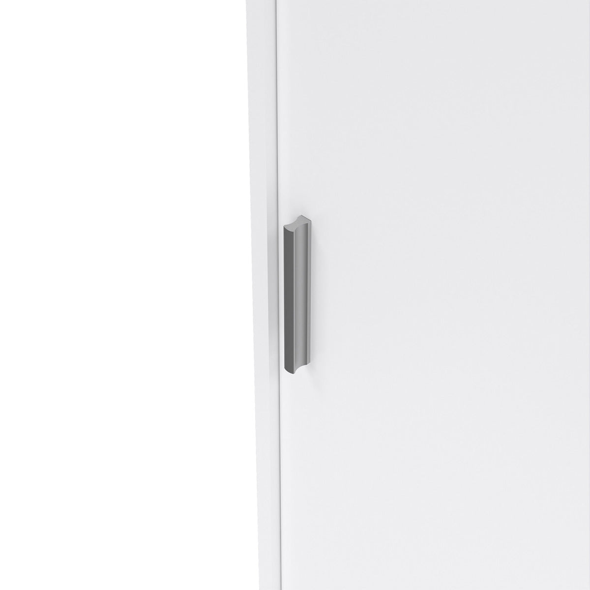 Wooden Sliding Wardrobe With 3 Doors And 3 Drawers - Naia