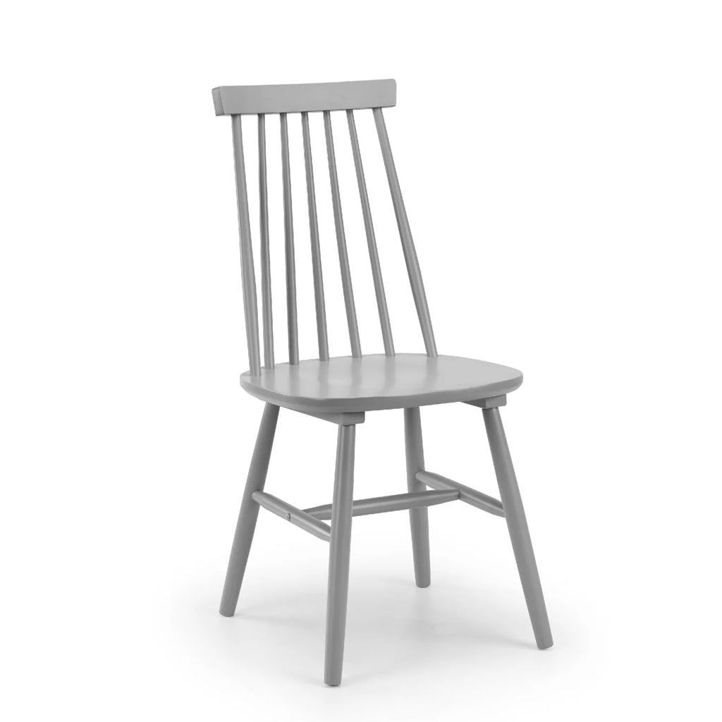 Wooden Spindle Back Dining Chairs in Set Of 2 - Alassio