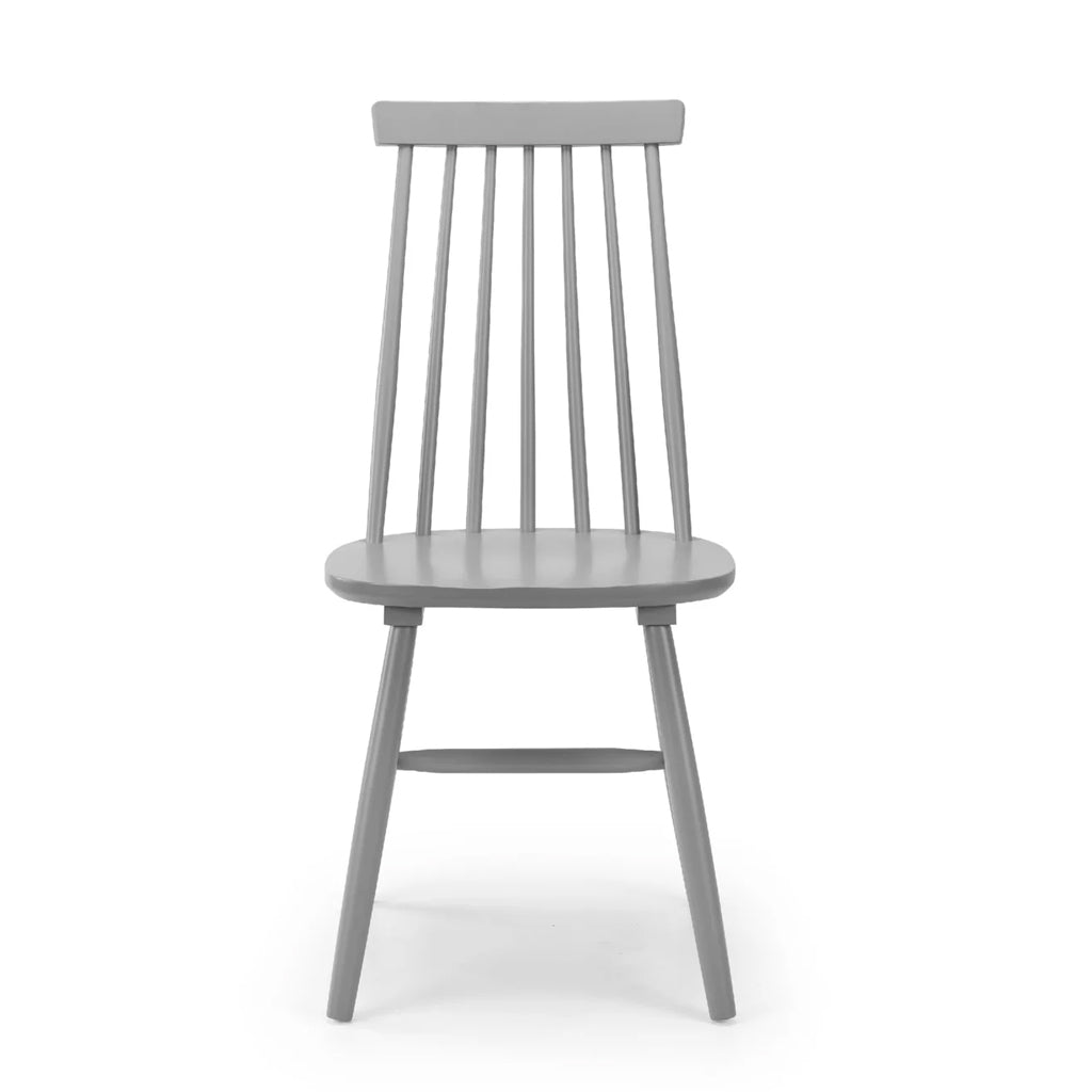 Wooden Spindle Back Dining Chairs in Set Of 2 - Alassio